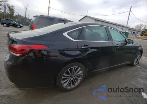 2017 Genesis G80 Base from USA, damaged, VIN KMHGN4JE2HU182916